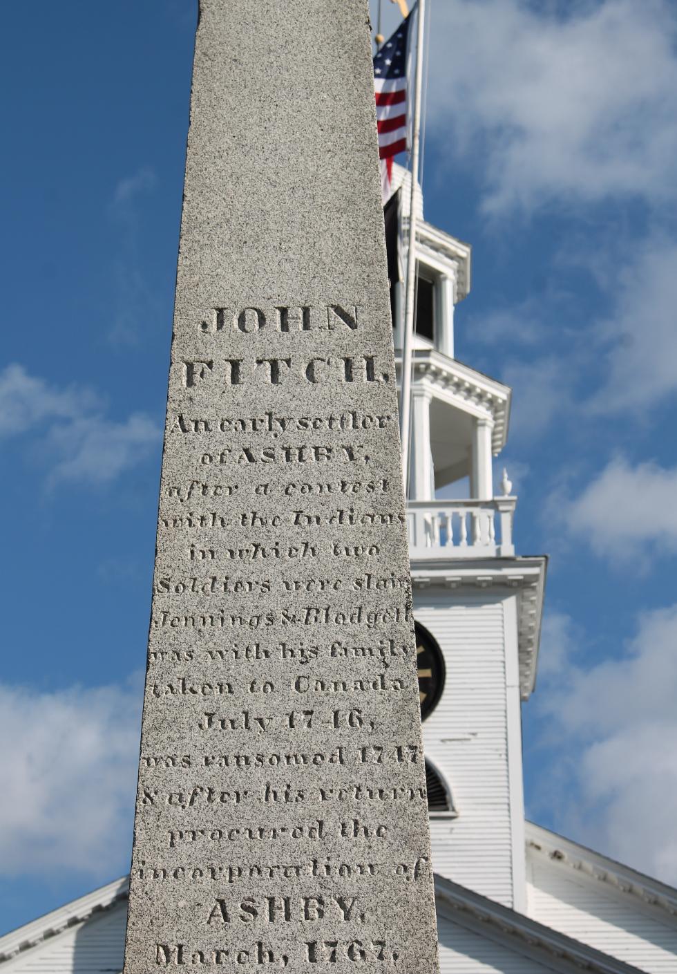 Ashby Massachusetts Revolutionary War & Civil War Veterans Memorial