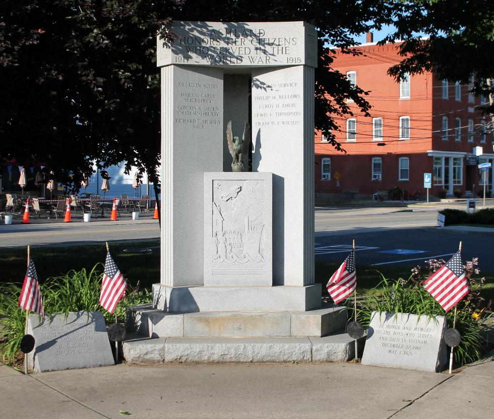 Ashland Massachusetts Veterans Memorial