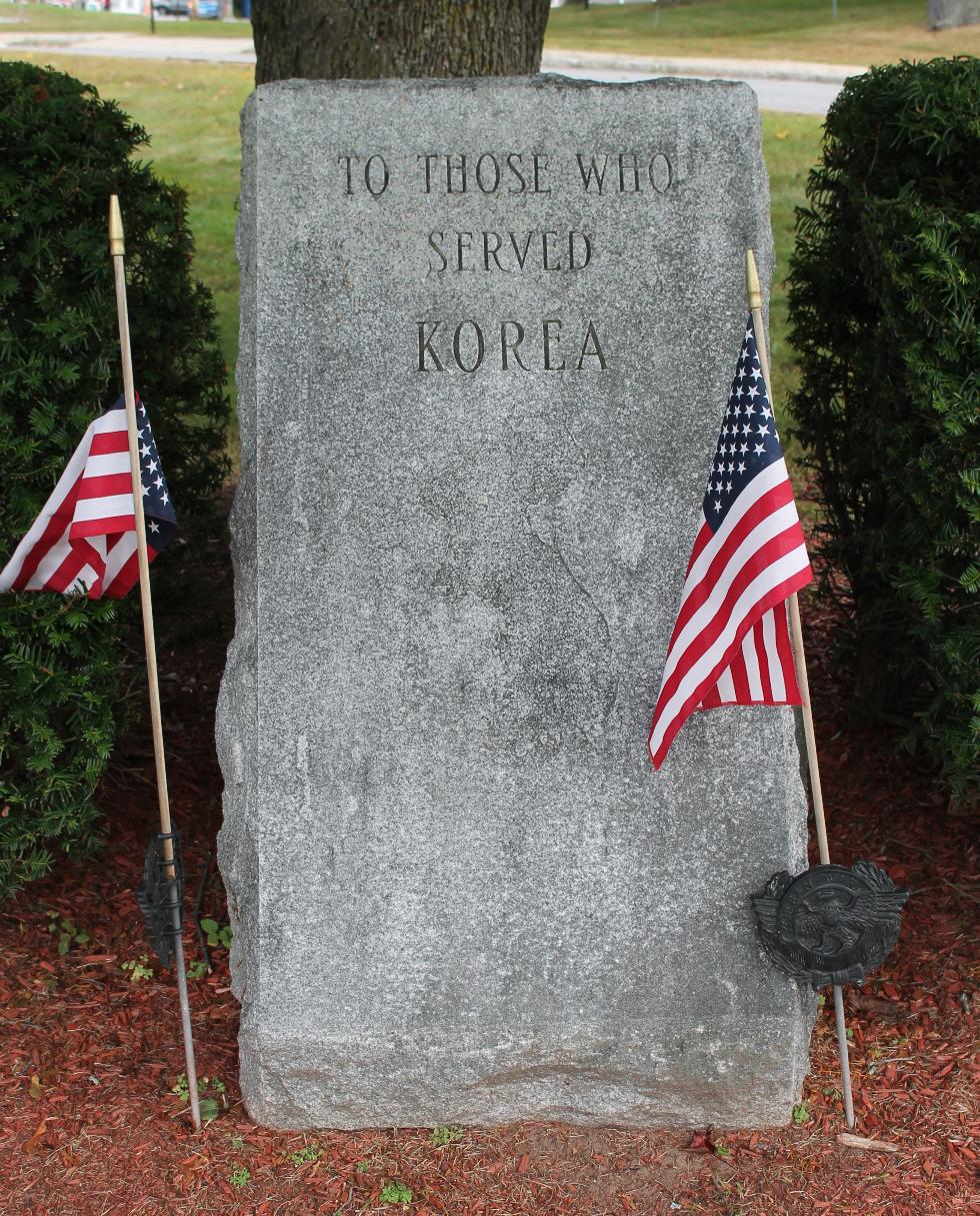 Baldwinville Massachusetts Korean War Veterans Memorial