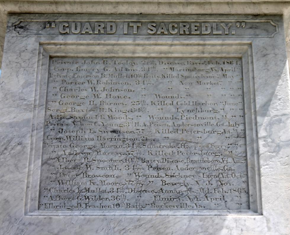 Barre Massachusetts Civil War Memorial