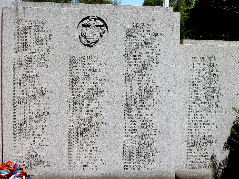 Barre Massachusetts World War II Veterans Memorial