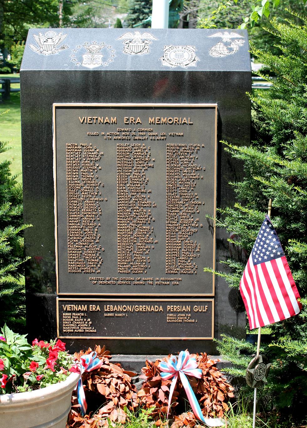 Barre Mass Vietnam War Memorial