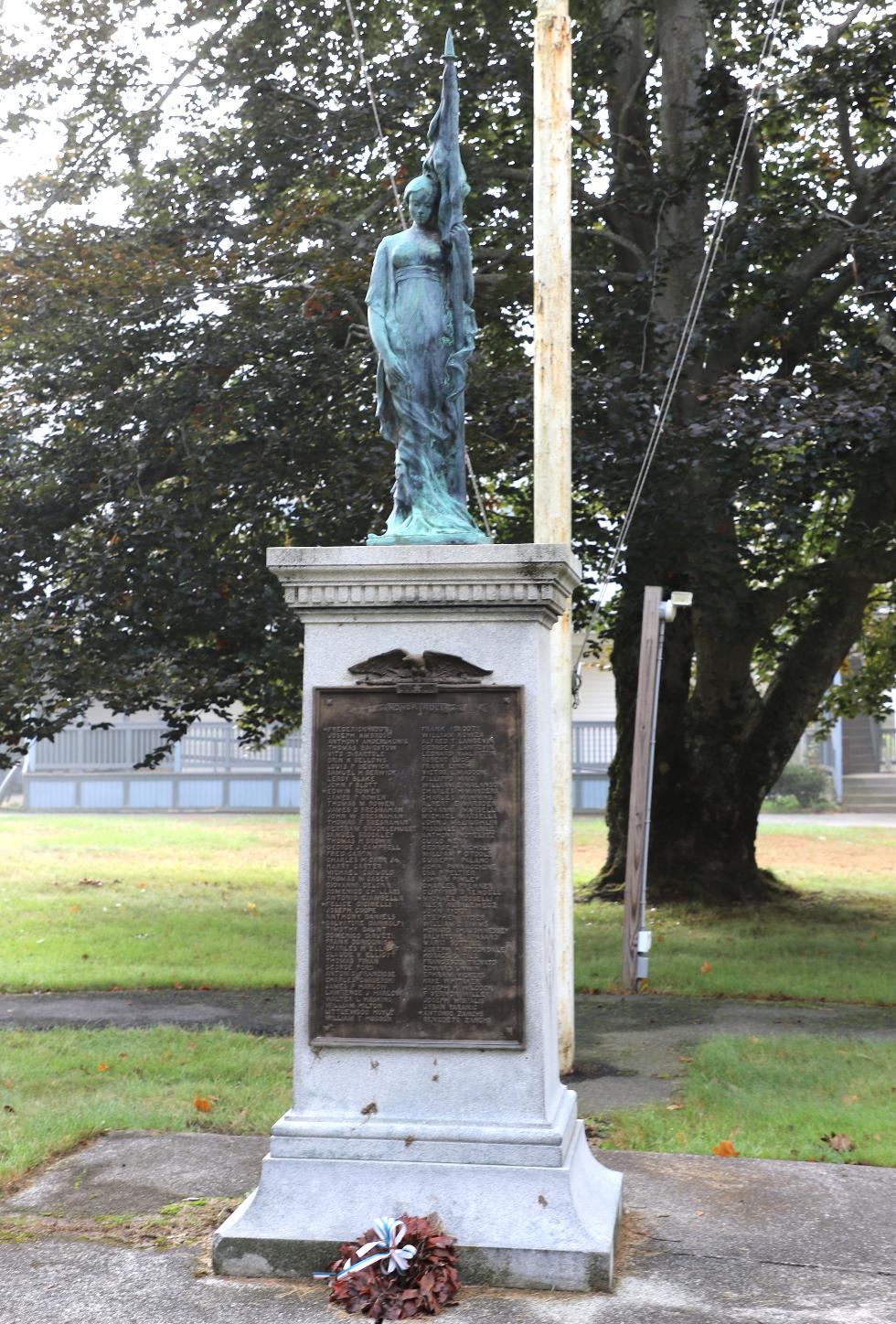 South Barre Massachusetts World War I Veterans Memorial