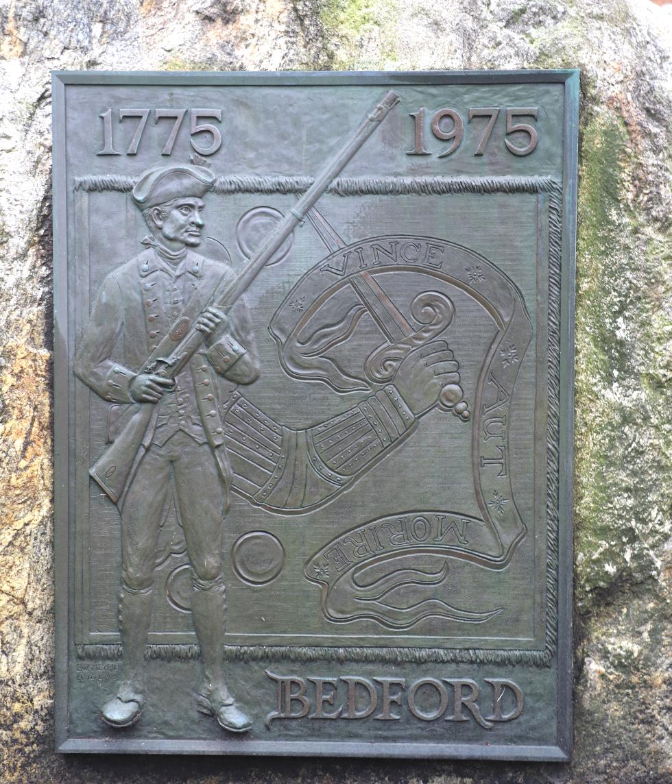Bedford Massachusetts Revolutionary War Veterans Memorial