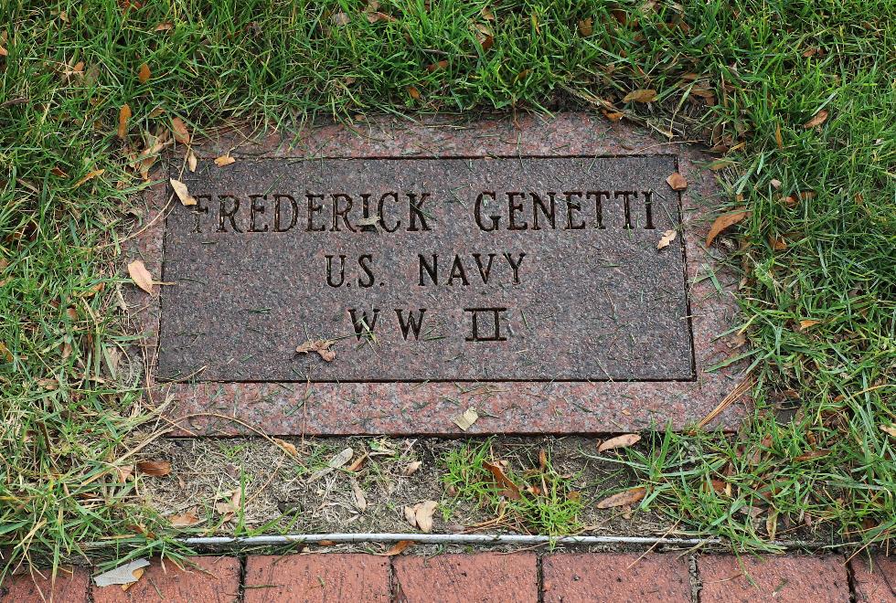Bedford Massachusetts - Frederick Genetti US Navy World War II Memorial