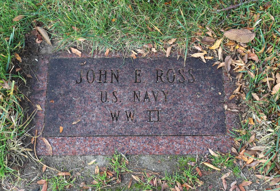 Bedford Massachusetts - John E Ross US Navy World War Ii Memorial