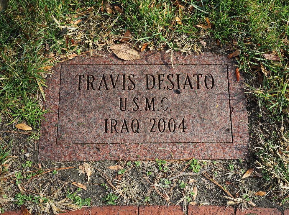 Bedford Massachusetts - Travis Desiato US Marine Corps Iraq 2004 Memorial