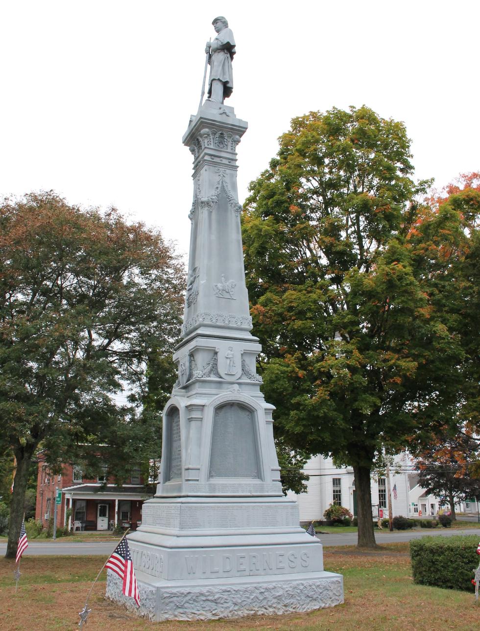 Belchertown Massachusetts Civil War Veterans Memorial