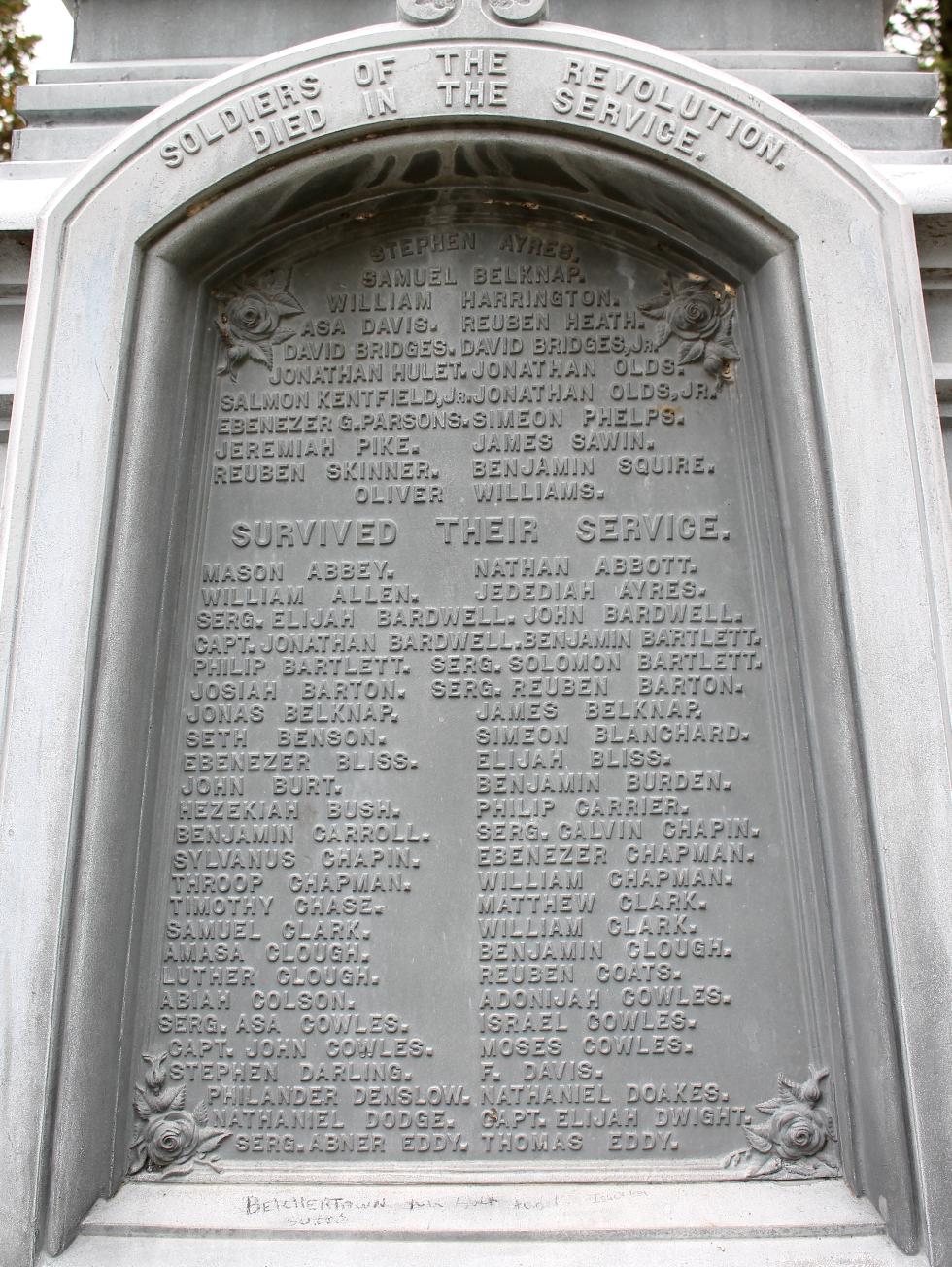 Belchertown Massachusetts Civil War Veterans Memorial