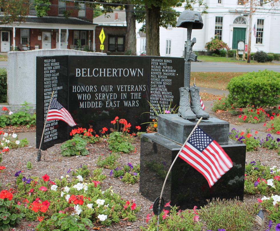 Belchertown Massachusetts Middle-East War Veterans Memorial