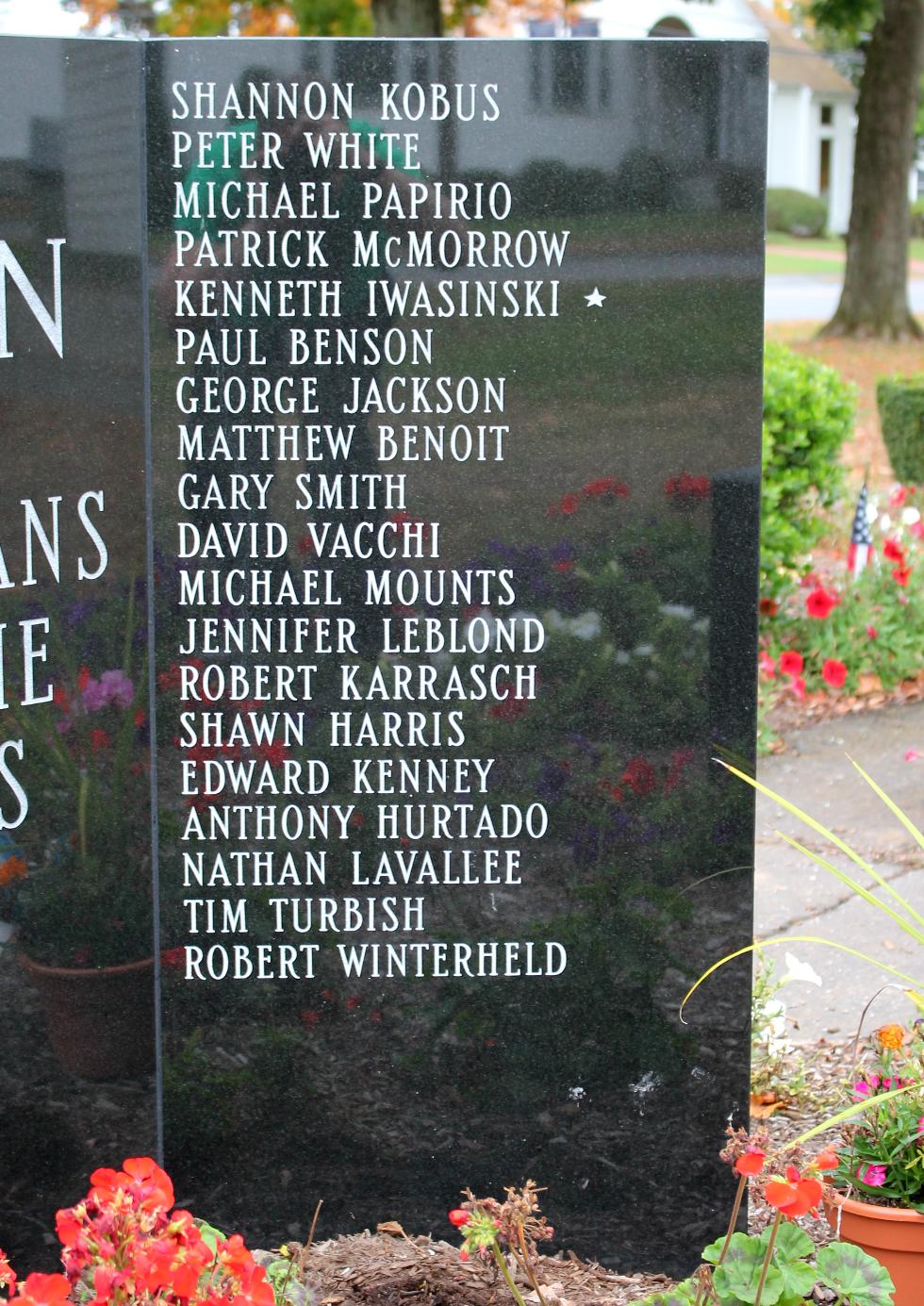 Belchertown Massachusetts Middle-East War Veterans Memorial