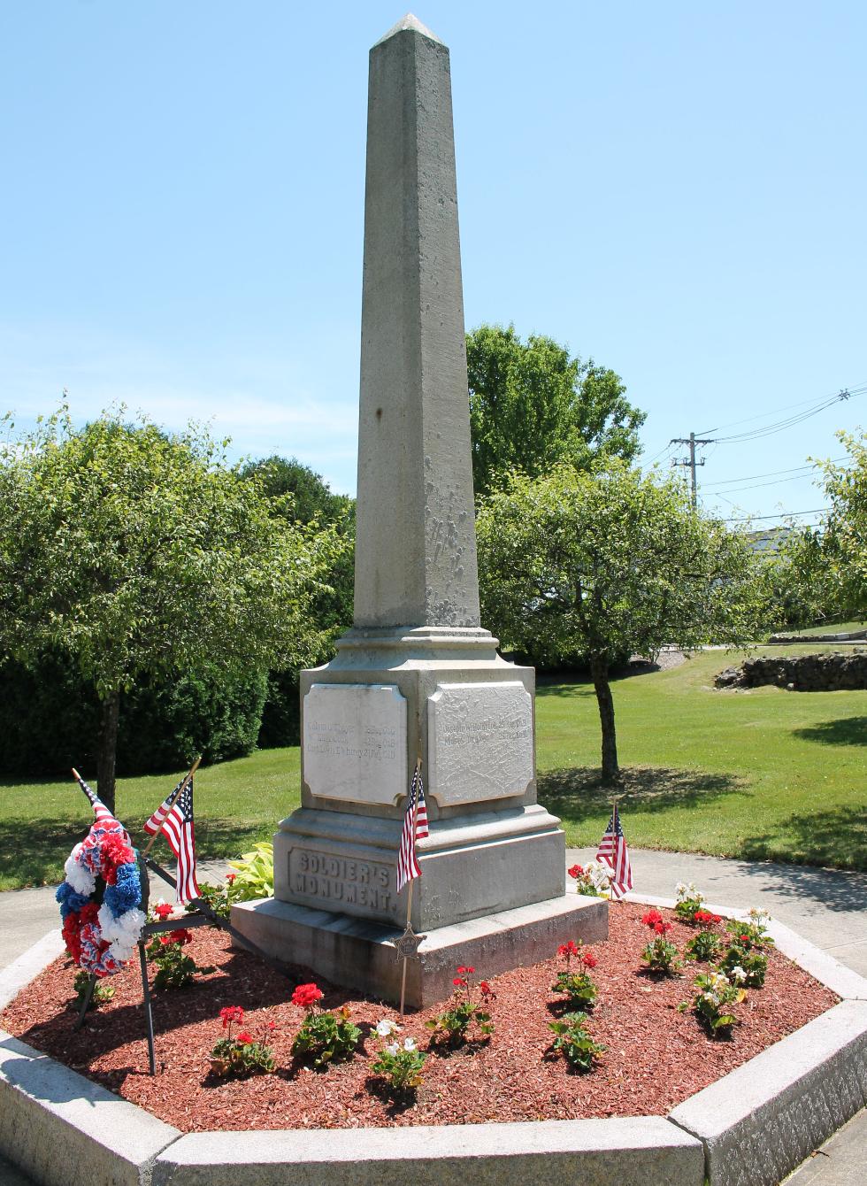 Bellingham Massachusetts Civil War Veterans Memorial