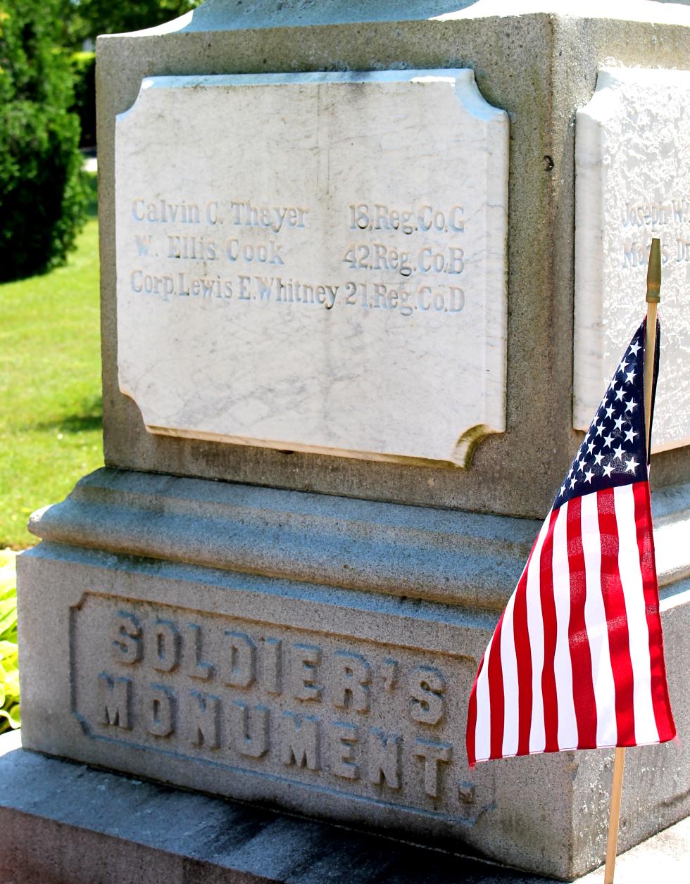 Bellingham Massachusetts Civil War Veterans Memorial