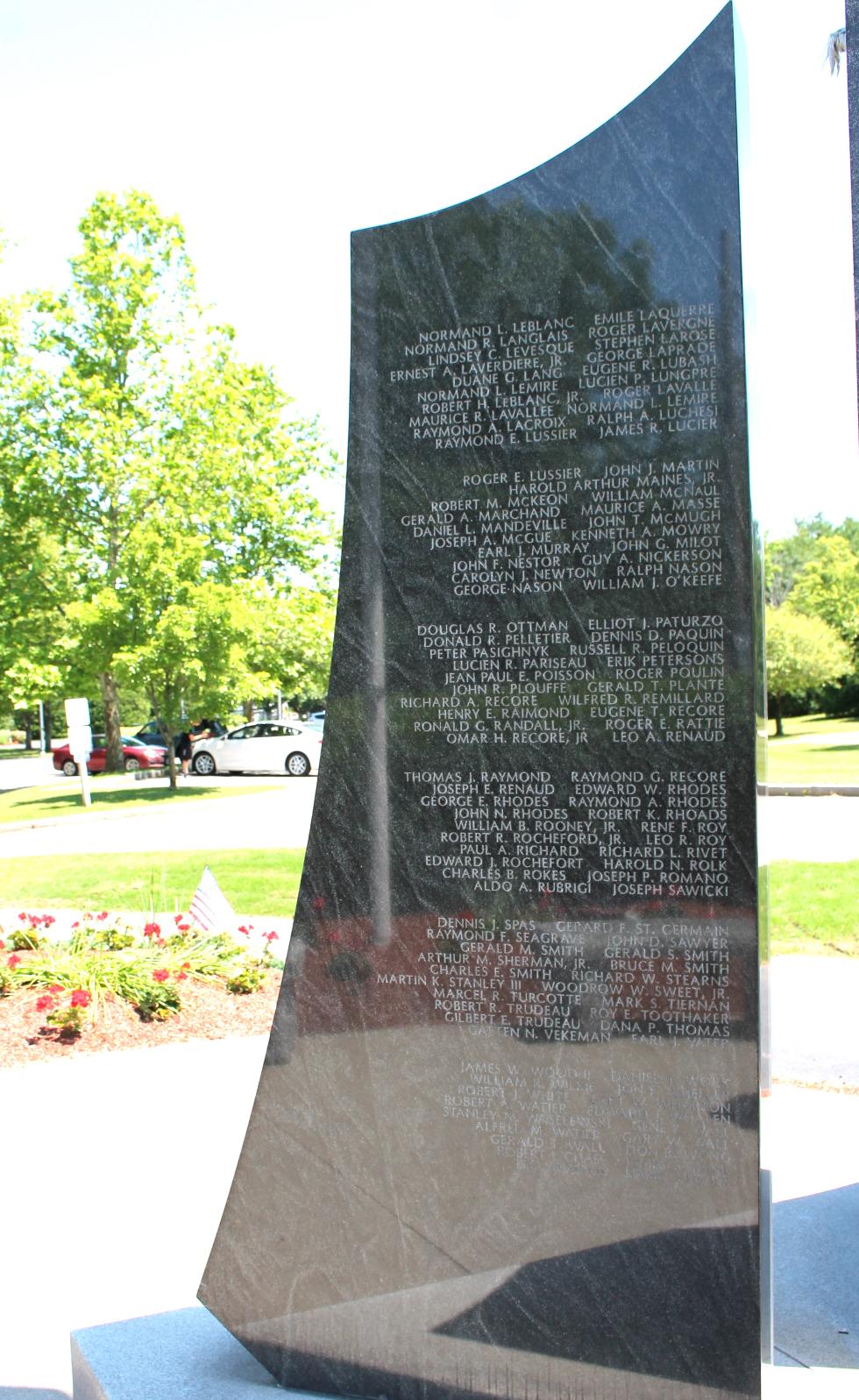 Bellingham Massachusetts Vietnam War Veterans Honor Roll