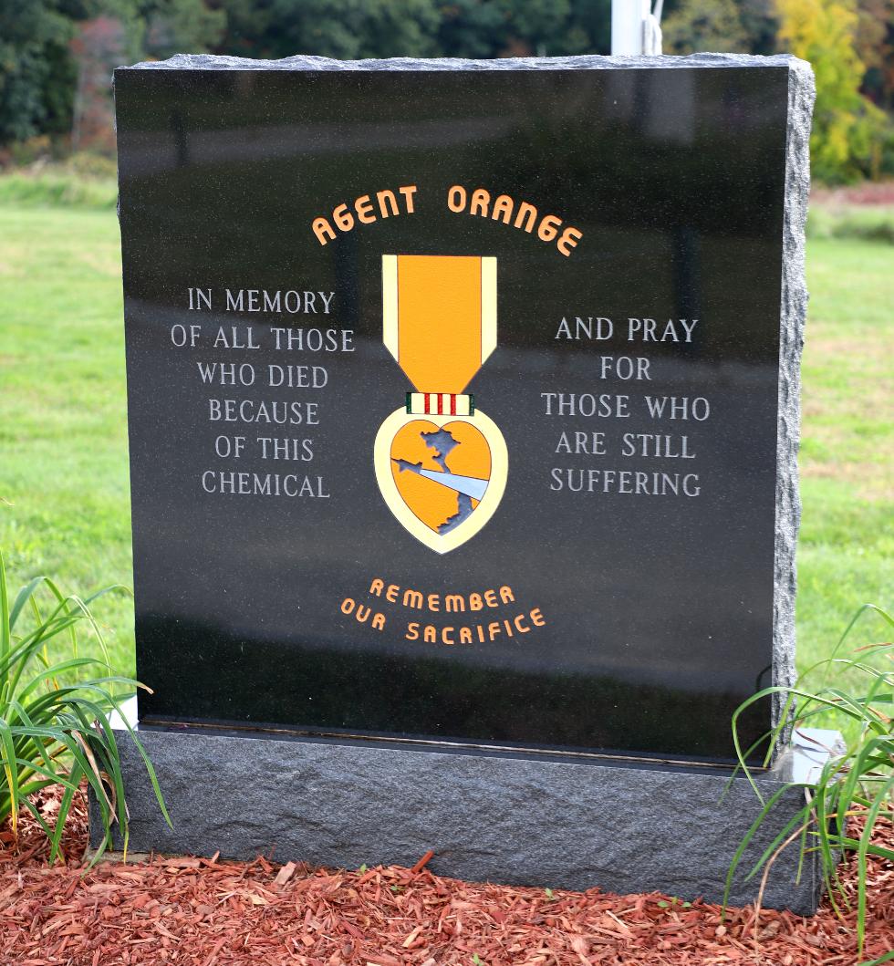 Billerica Massachusetts Vietnam Veterans Memorial Park - Agent Orange Memorial