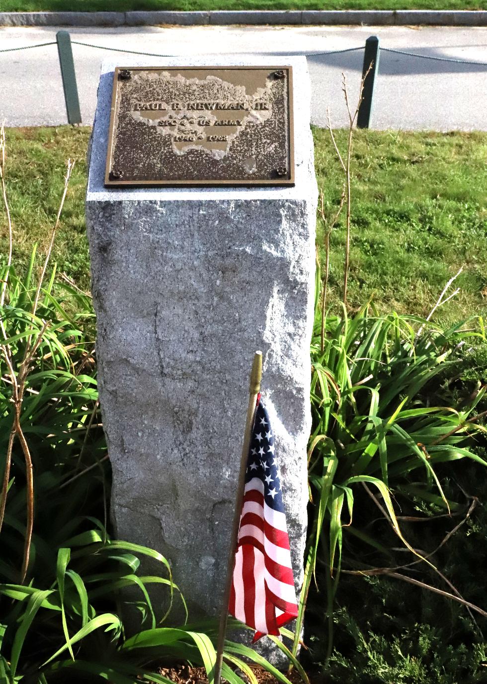 Billerica Massachusetts Vietnam Veterans Memorial  - Paul F Newman Jr