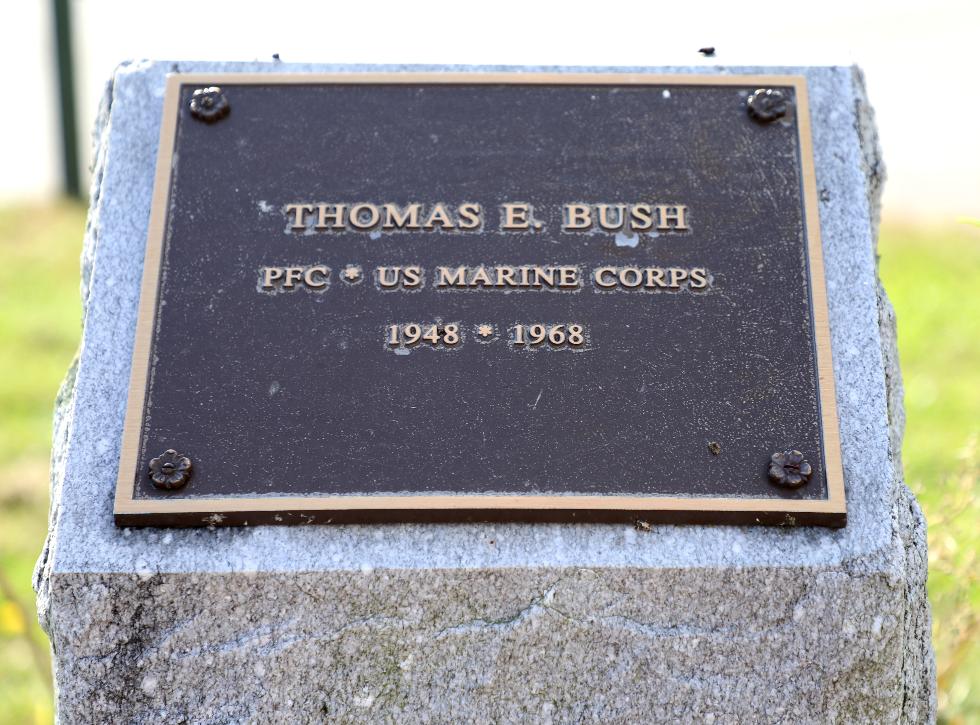 Billerica Massachusetts Vietnam Veterans Memorial - Thomas E Bush