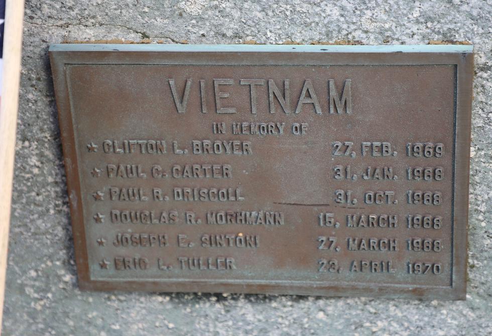 Bourne Massachusetts Vietnam War Veterans Memorial