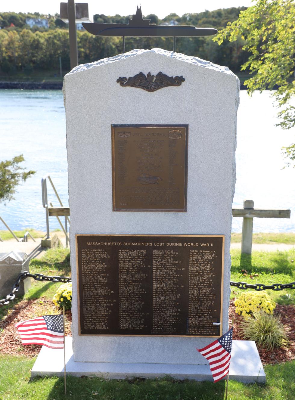 Massachusetts WWII Lost Submariners Memorial - Bourne Massachusetts