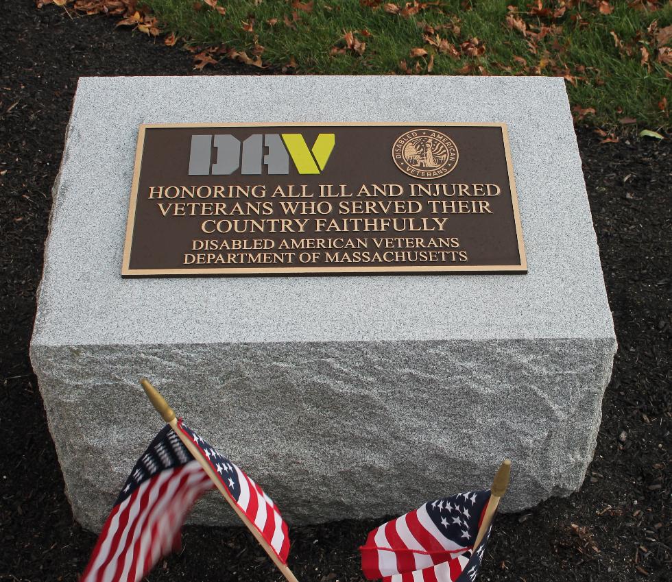 Bourne Massachusetts National Cemetery Memorial Walkway - DAV