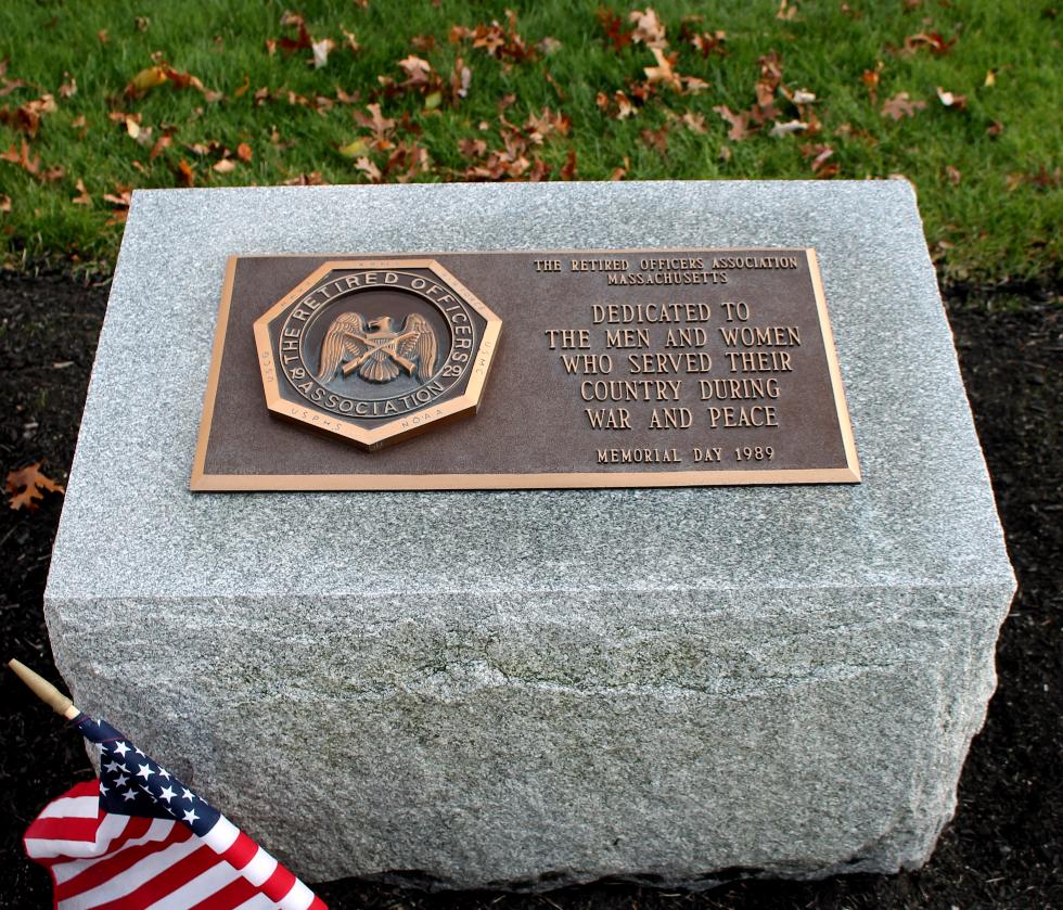 Bourne Massachusetts National Cemetery Memorial Walkway - Massachusetts Retired Officers Association