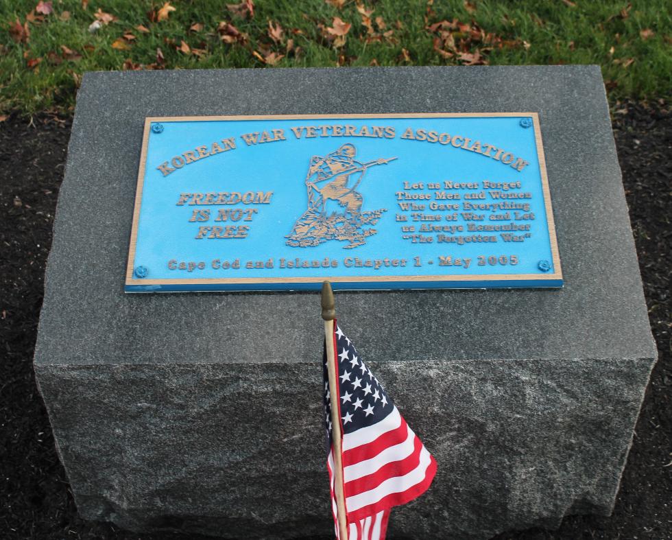 Bourne Massachusetts National Cemetery Memorial Walkway - Korean War Veterans Association