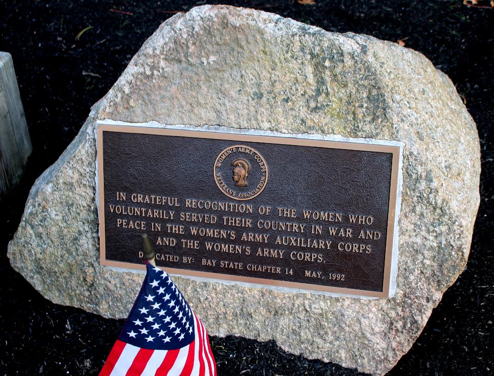 Bourne Mass National Cemetery - Women's Army Auxiliary Corps Memorial