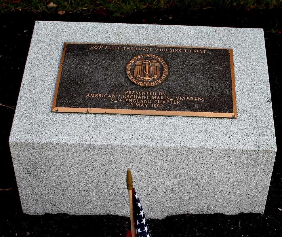Bourne Mass National Cemetery - American Merchant Marine Veterans Memorial