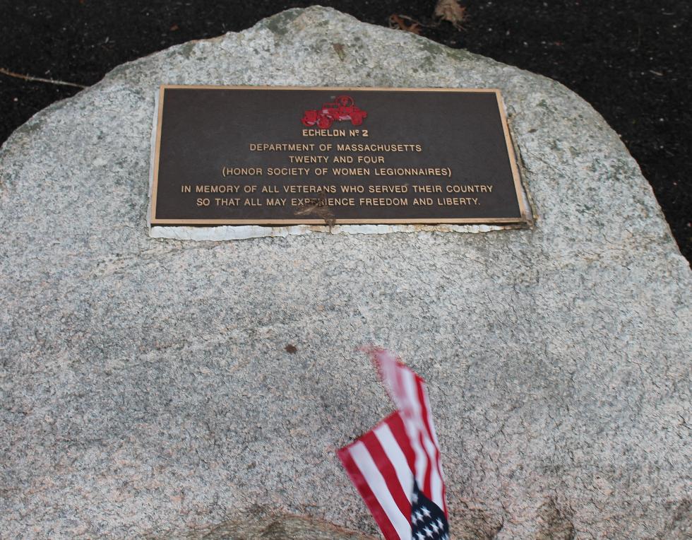 Bourne Mass National Cemetery - Honor Society of Women Legionnaires Memorial