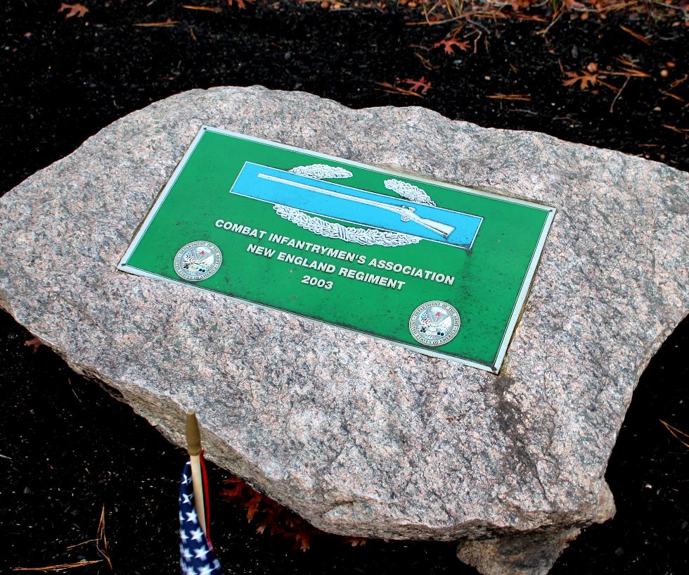 Bourne Mass National Cemetery - Combat Infantryman's Association Memorial