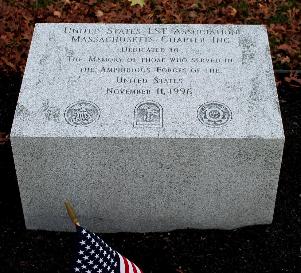 Bourne Mass National Cemetery - United States LST Association Memorial