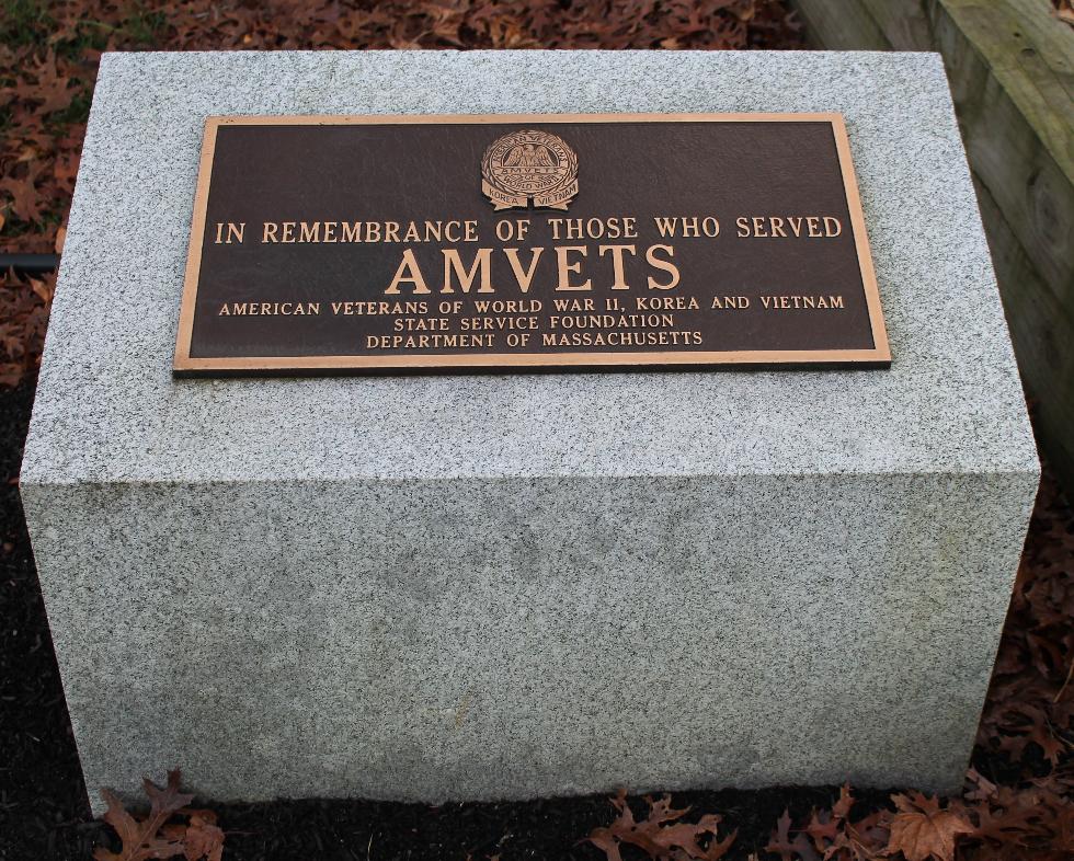 Bourne Mass National Cemetery - Massachusetts AMVETS Memorial
