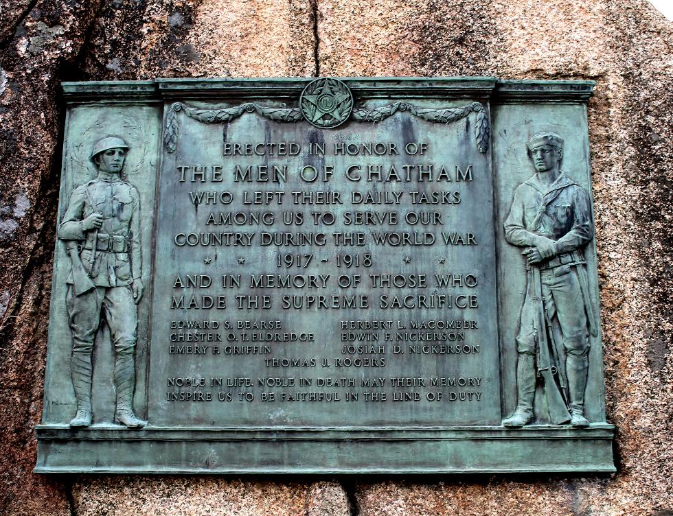 Chatham Massachusetts World War I Veterans Memorial