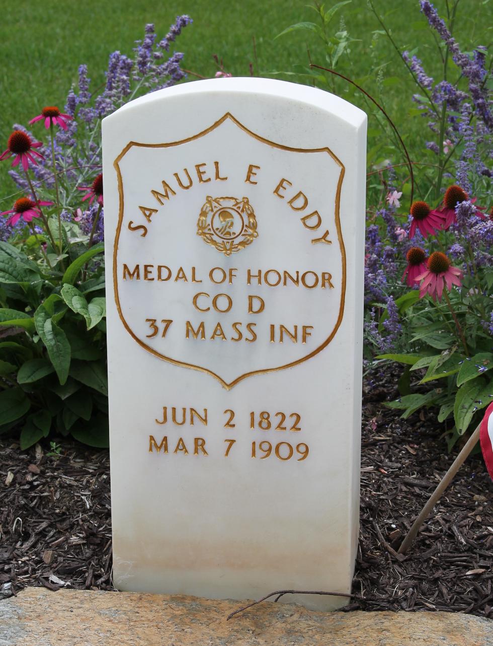 Chesterfield Massachusetts Recipient of the Congressional Medal of Honor - Samuel E Eddy