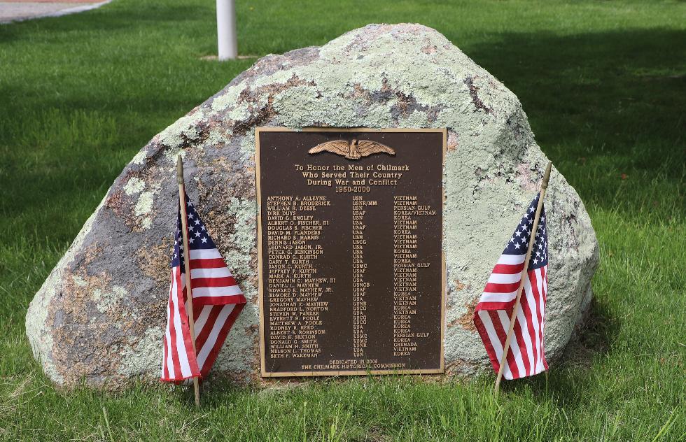 Chilmark Massachusetts Veterans Memorial 1950-2000 - 1