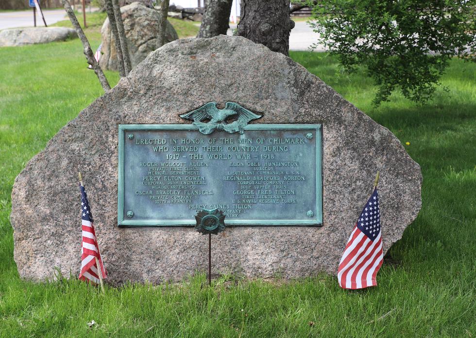 Chilmark Massachusetts WWI Veterans Memorial