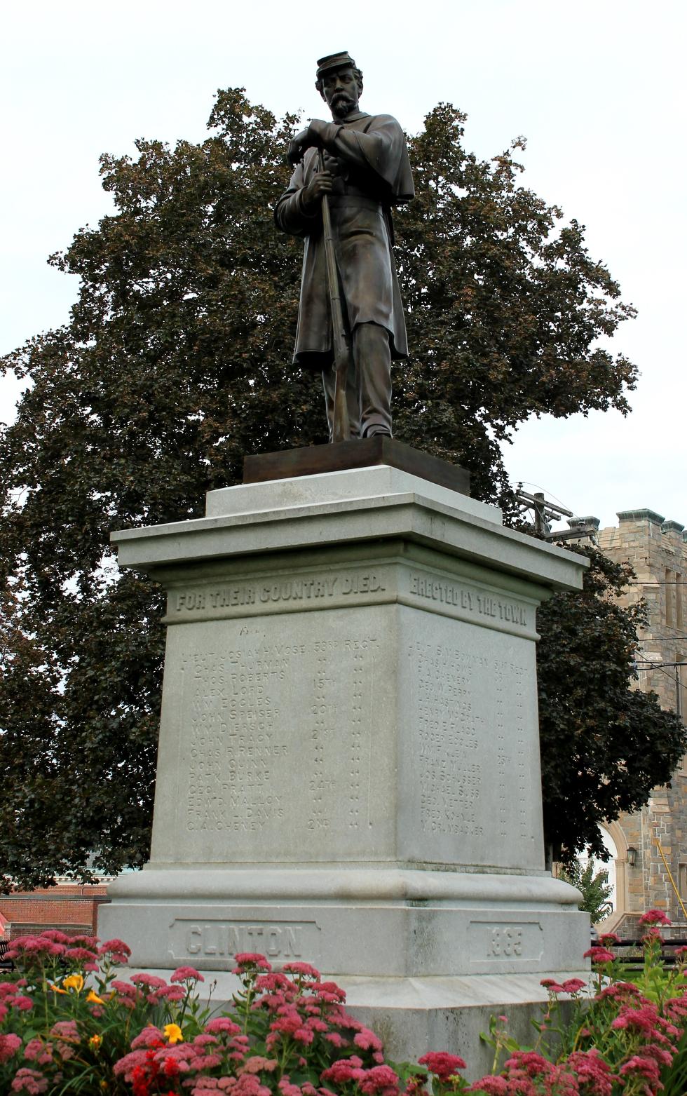 Clinton Massacusetts Civil War Veterans Memorial