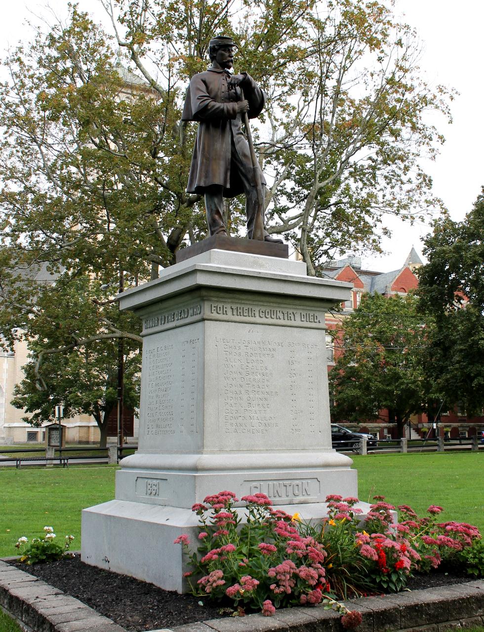 Clinton Massacusetts Civil War Veterans Memorial