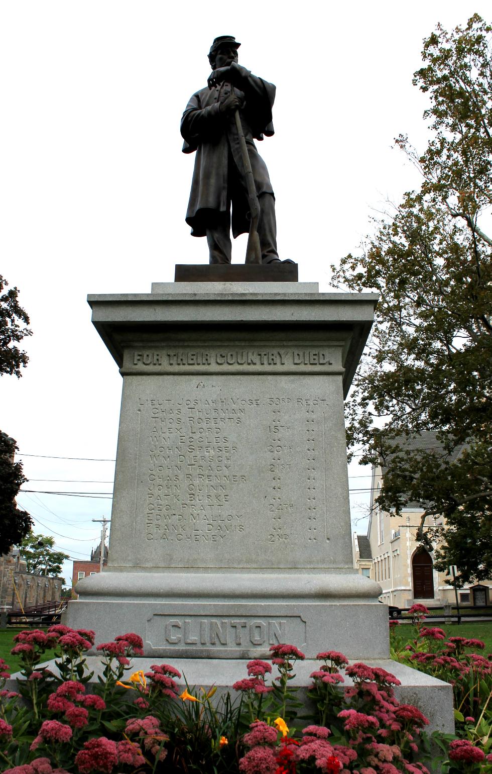 Clinton Massacusetts Civil War Veterans Memorial