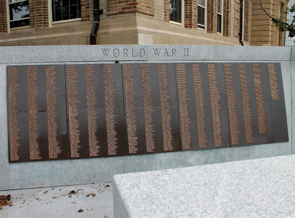 Clinton Massachusetts World War II Veterans Memorial