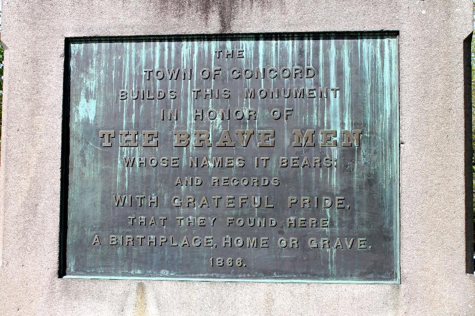 Concord Mass Civil War Veterans Memorial