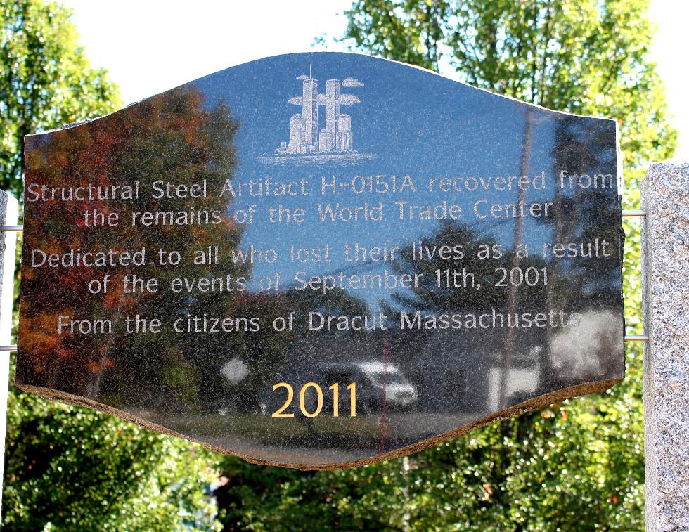 Dracut Massachusetts 9-11 Memorial