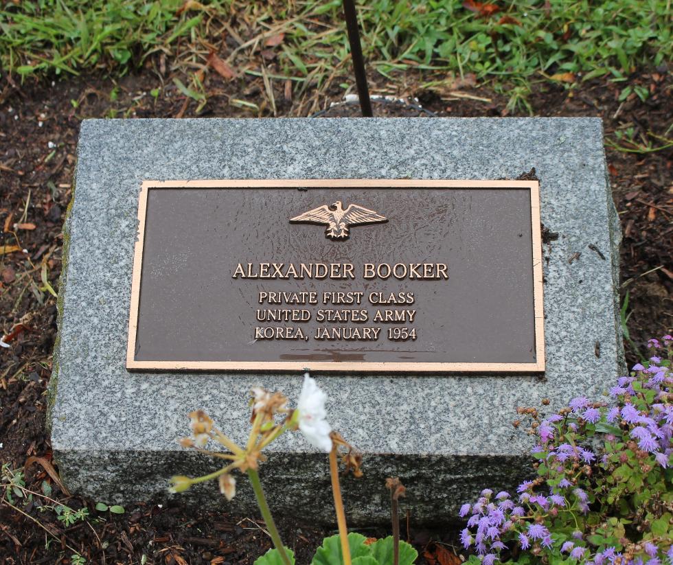 Falmouth Veterans Memorial Alexander Booker - Korea