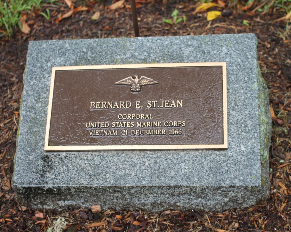 Falmouth Veterans Memorial Bernard St. Jean - Vietnam