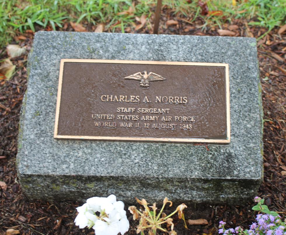 Falmouth Veterans Memorial Charles Norris - World War II