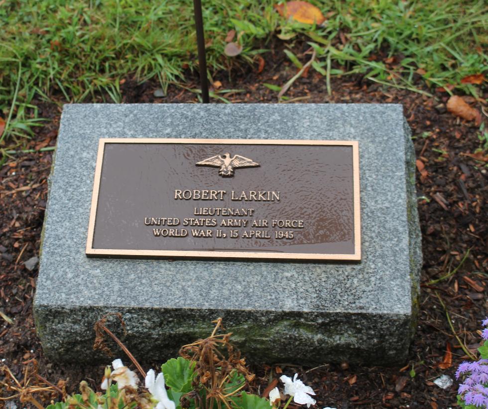 Falmouth Veterans Memorial Robert Larkin - World War II