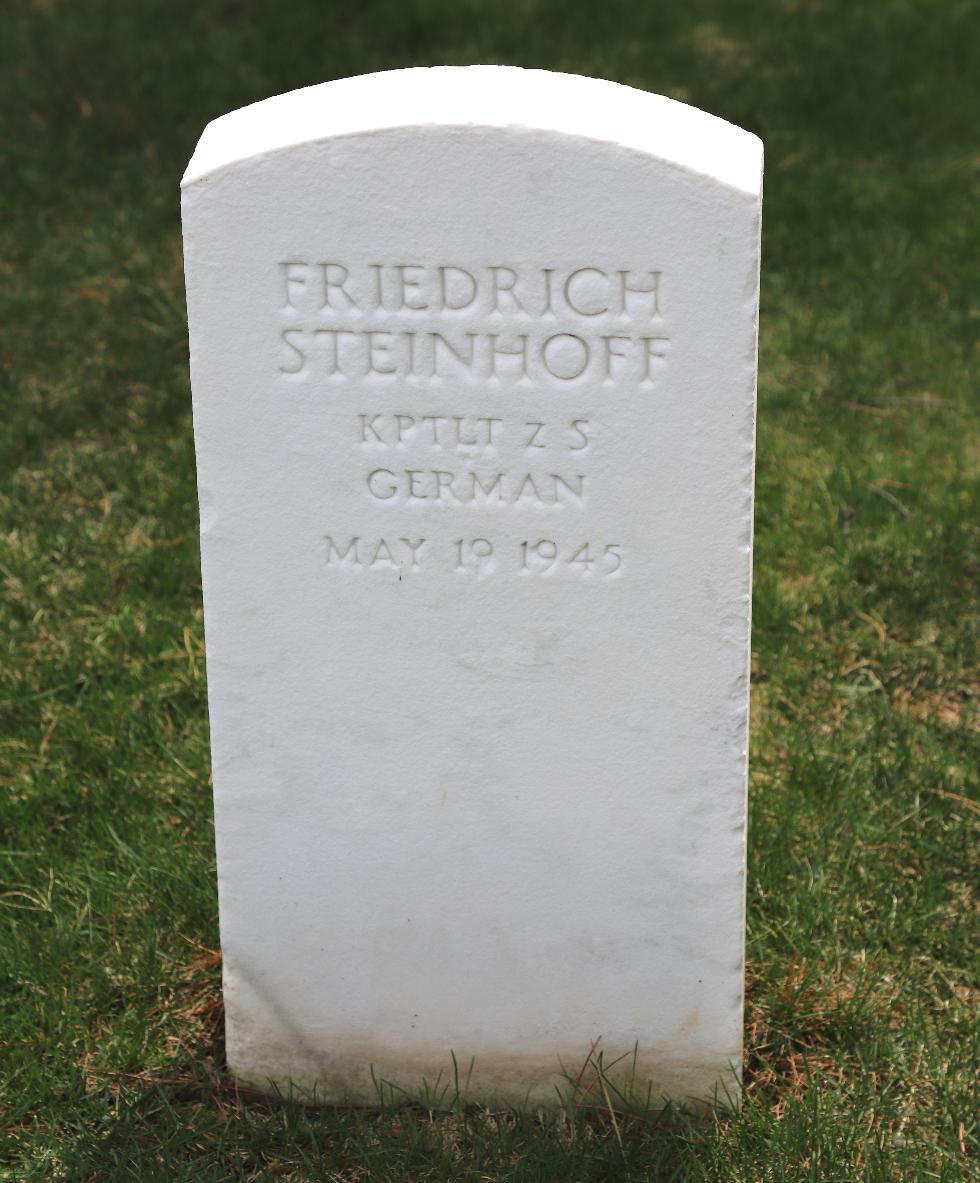 Fort Devens Cemetery - Friedrich Steinhoff POW