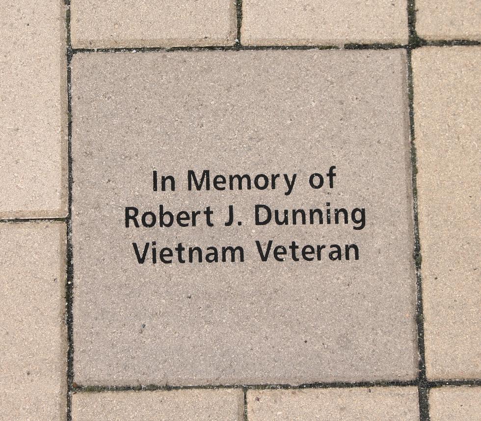 Framongham Massachusetts MetroWest Vietnam War Veterans Memorial - Robert J Dunning