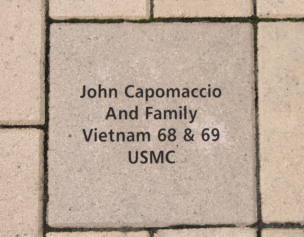 Framongham Massachusetts MetroWest Vietnam War Veterans Memorial - John Capomaccio