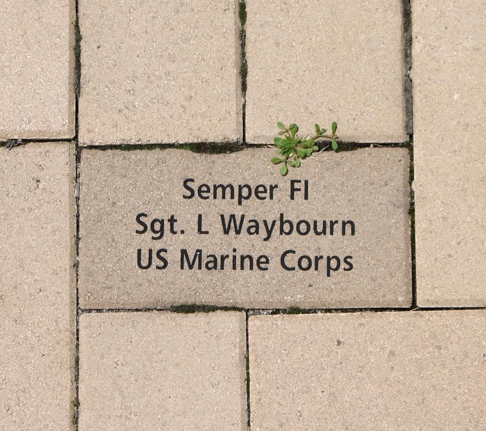 Framongham Massachusetts MetroWest Vietnam War Veterans Memorial - Sgt L Waybourn